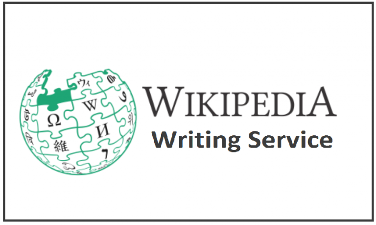 Wikipedia Writing Service