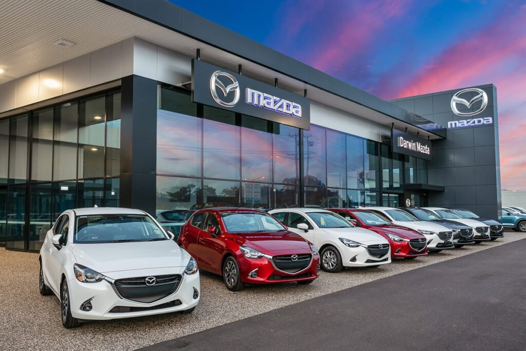 Mazda car dealership