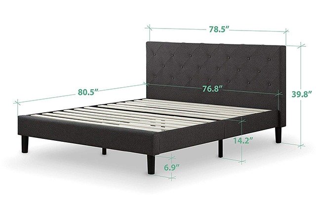 What Are The Measurements Of A King-Size Bed Frame - Aik Designs