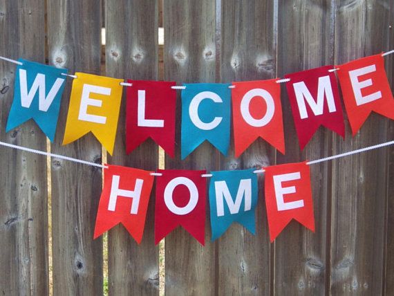 Welcome Home Banner