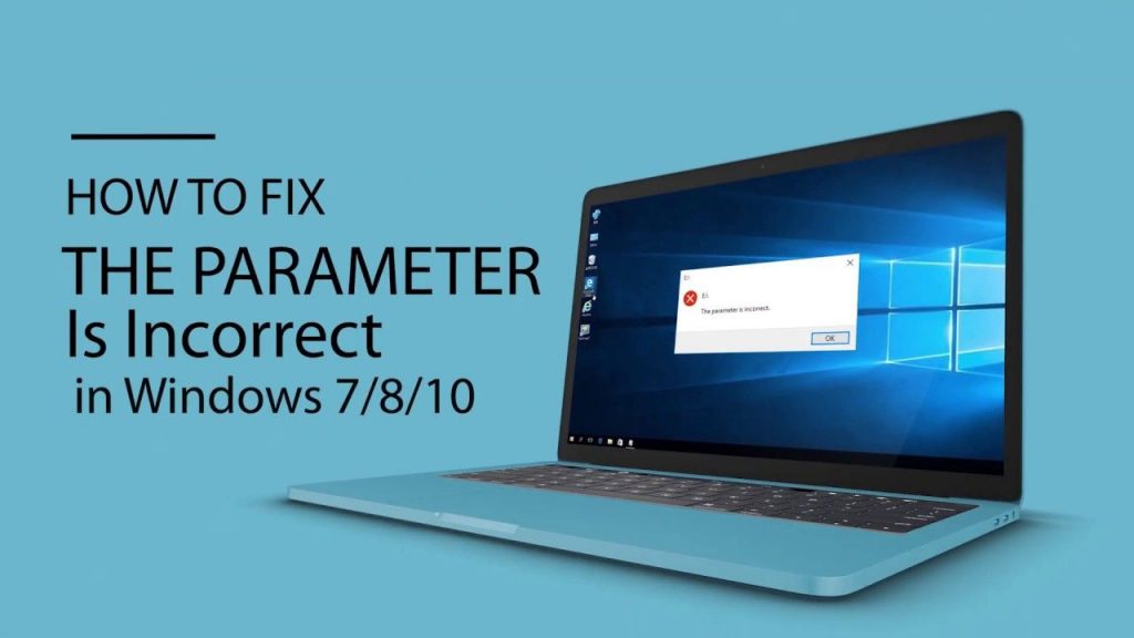 Fix The The Parameter Is Incorrect Error