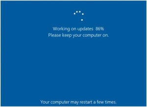 Windows 11 Working on updates 