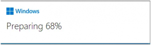 Windows 11 preparing