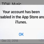 Account Has Been Disabled in the App Store