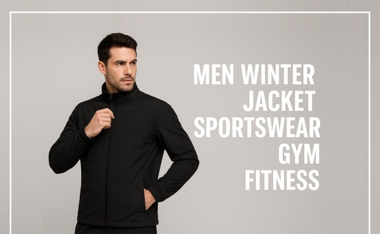 The Spark Shop Men Winter Jacket Sportswear Gym Fitness