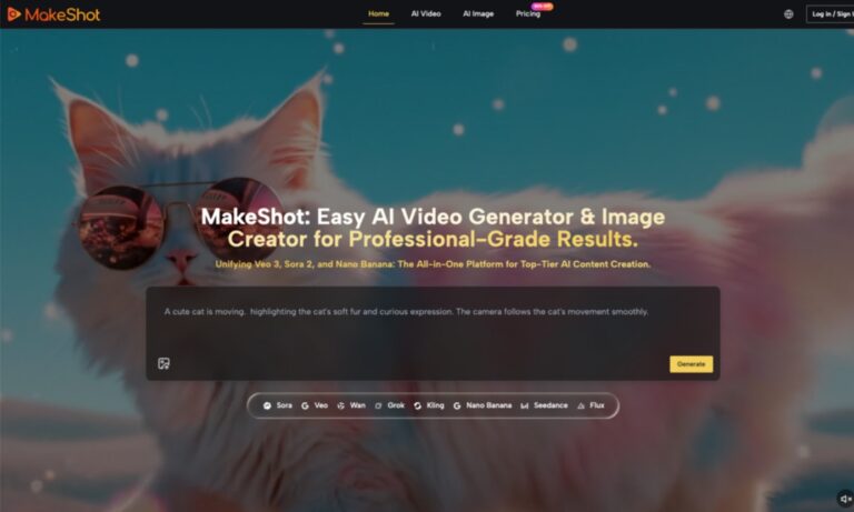 AI Video Generators with MakeShot