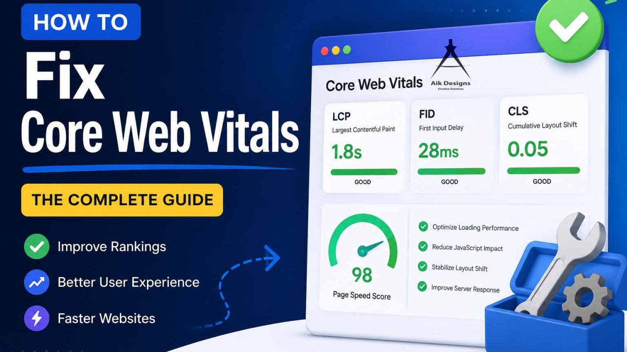 How To Fix Core Web Vitals