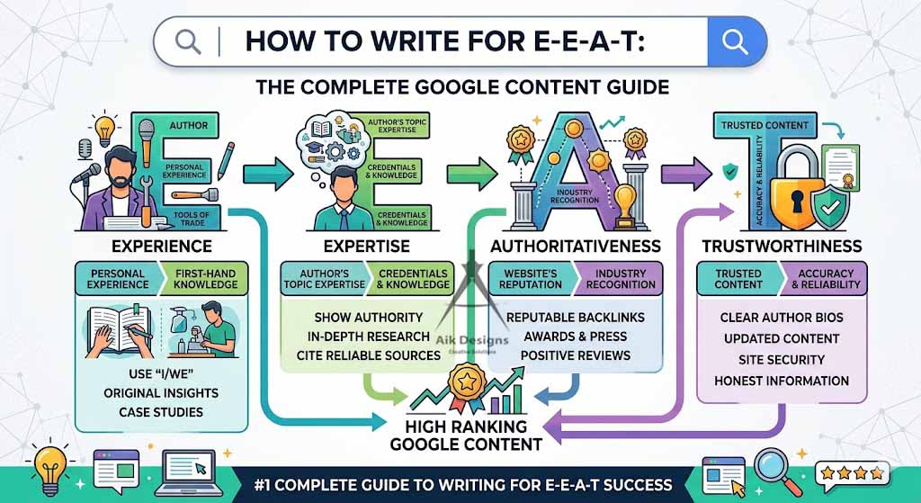 How to Write For E-E-A-T: The Complete Google Content Guide