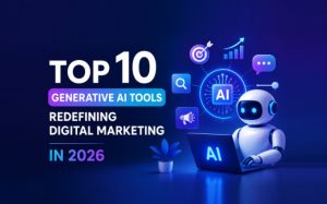 Top 10 Generative AI Tools Redefining Digital Marketing In 2026