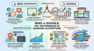 Bing vs Google Key Differences In Ranking Algorithms