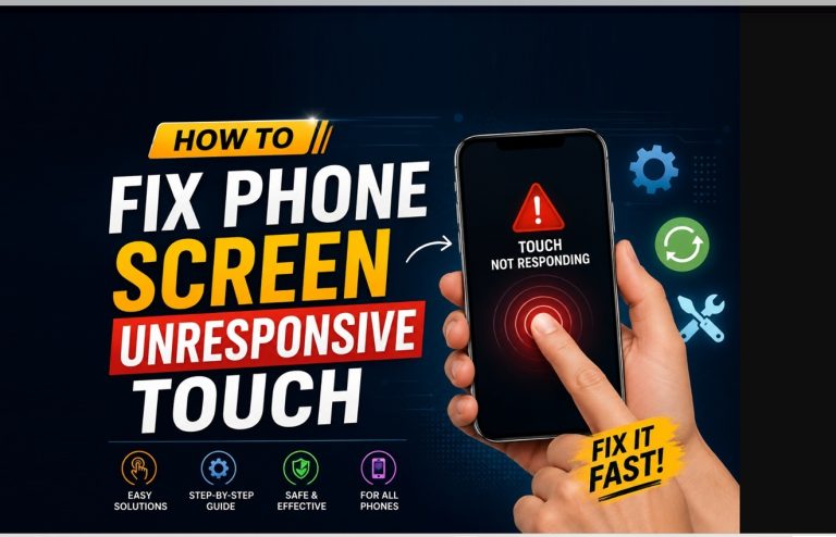 How To Fix Phone Screen Unresponsive Touch