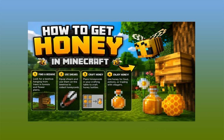 How To Get Honey In Minecraft Game
