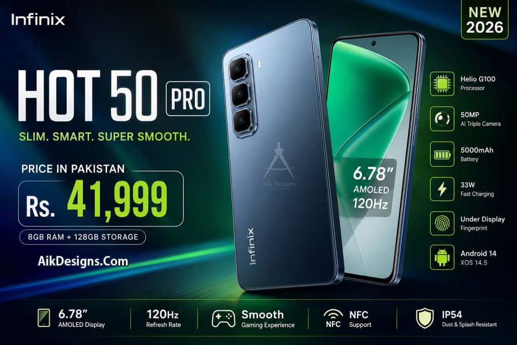 Infinix Hot 50 Pro Price In Pakistan
