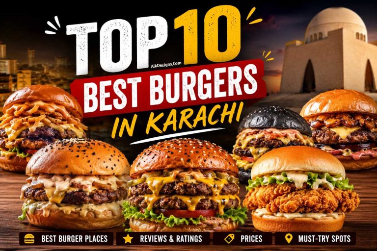 Top 10 Best Burgers In Karachi