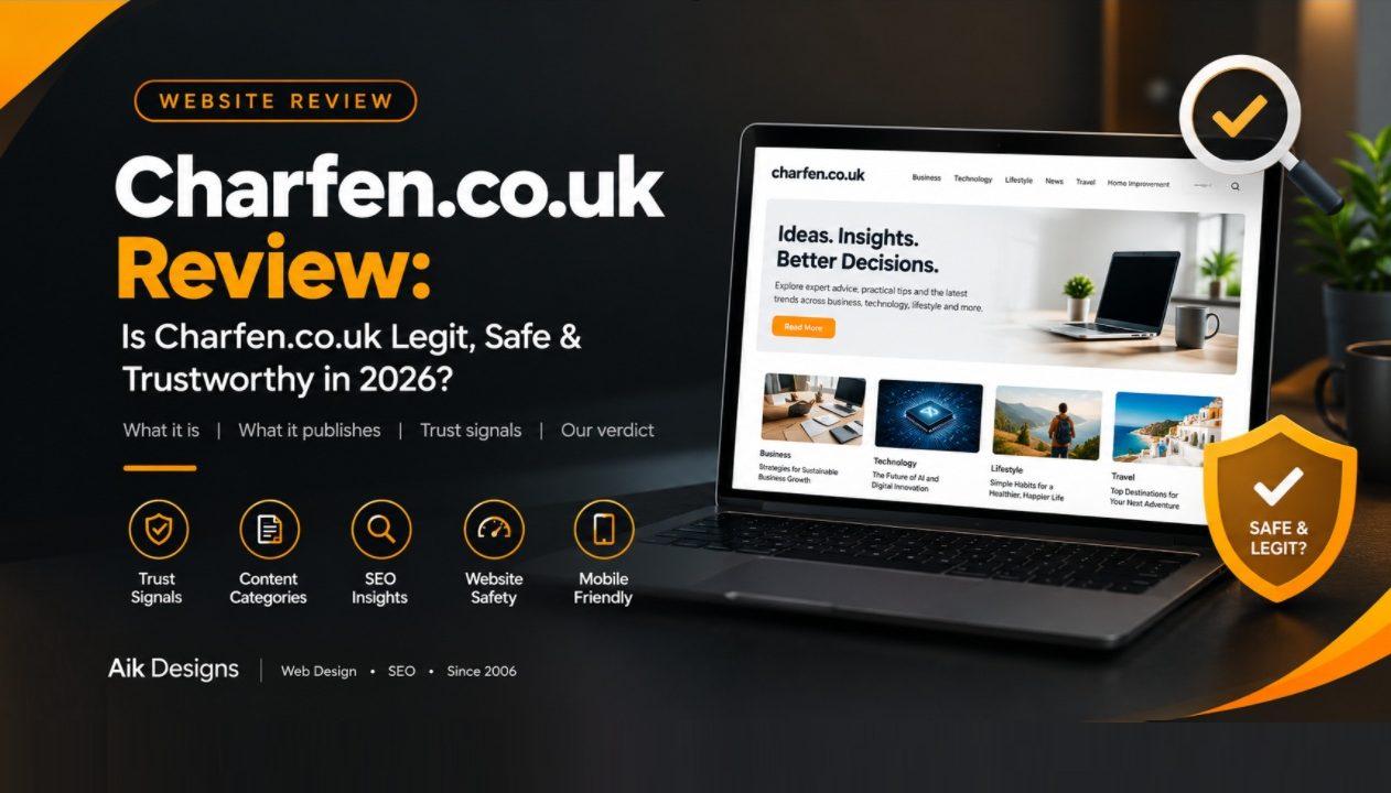 Charfen.co.uk Review 2026 - Aik Designs