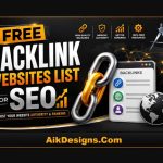 Free Backlink Websites List For SEO