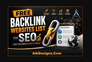 Free Backlink Websites List For SEO