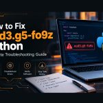 How To Fix xud3.g5-fo9z Python
