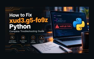 How To Fix xud3.g5-fo9z Python