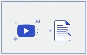 YouTube to transcript guide showing how to get a video transcript