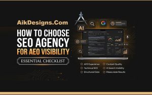 Checklist for how to choose SEO agency for AEO visibility