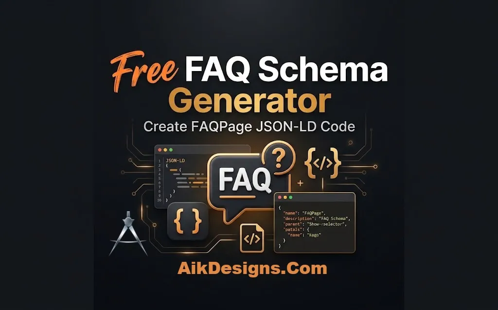 Free FAQ Schema Generator: Create FAQPage JSON-LD Code