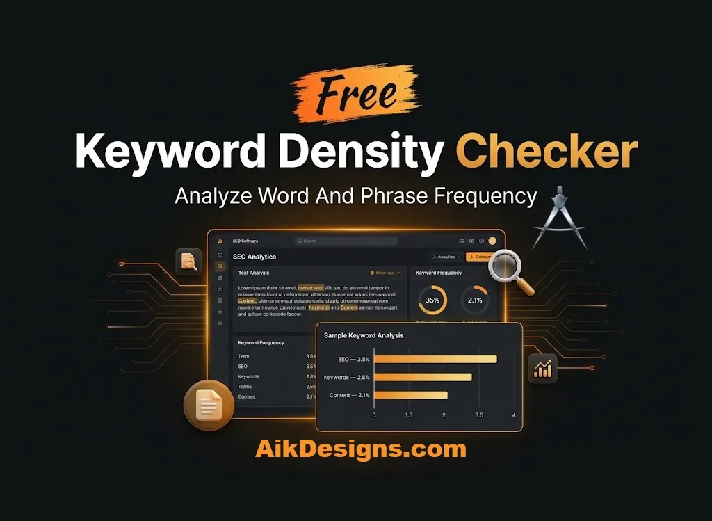 Free Keyword Density Checker: Analyze Word And Phrase Frequency