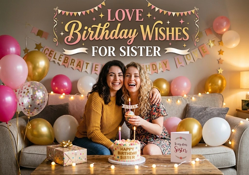 Love Birthday Wishes For Sister