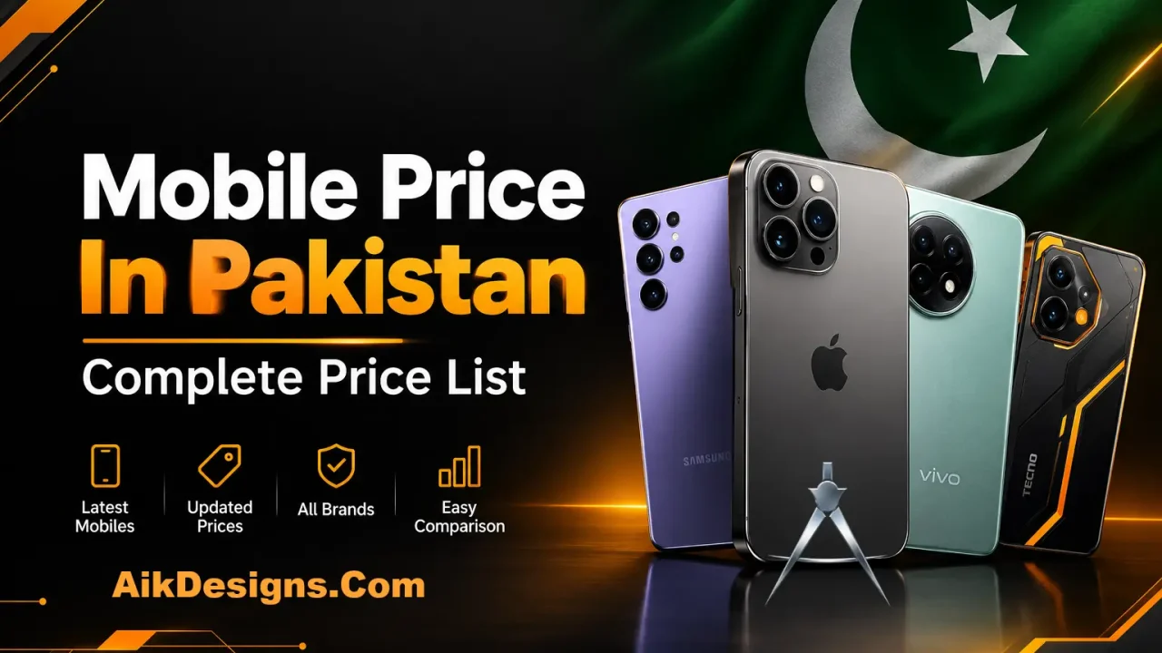 Mobile Price In Pakistan 2026 Price List For Samsung, iPhone, Oppo, Vivo And More