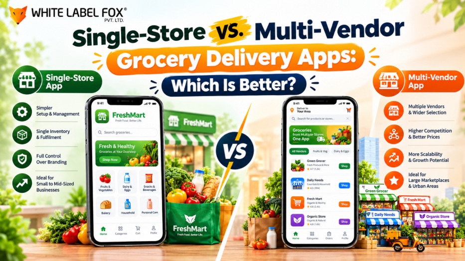 Single-Store vs Multi-Vendor Grocery Delivery Apps